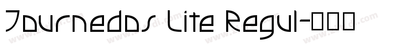 Tournedos Lite Regul字体转换